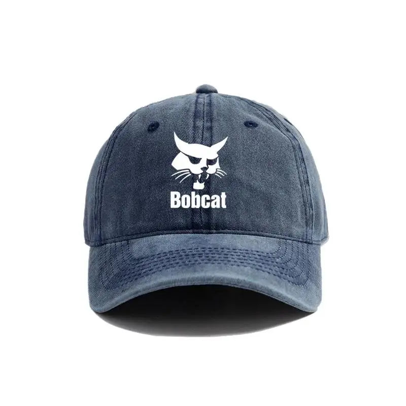 Bobcat Baseball Caps Distressed Hats Cap Men Women