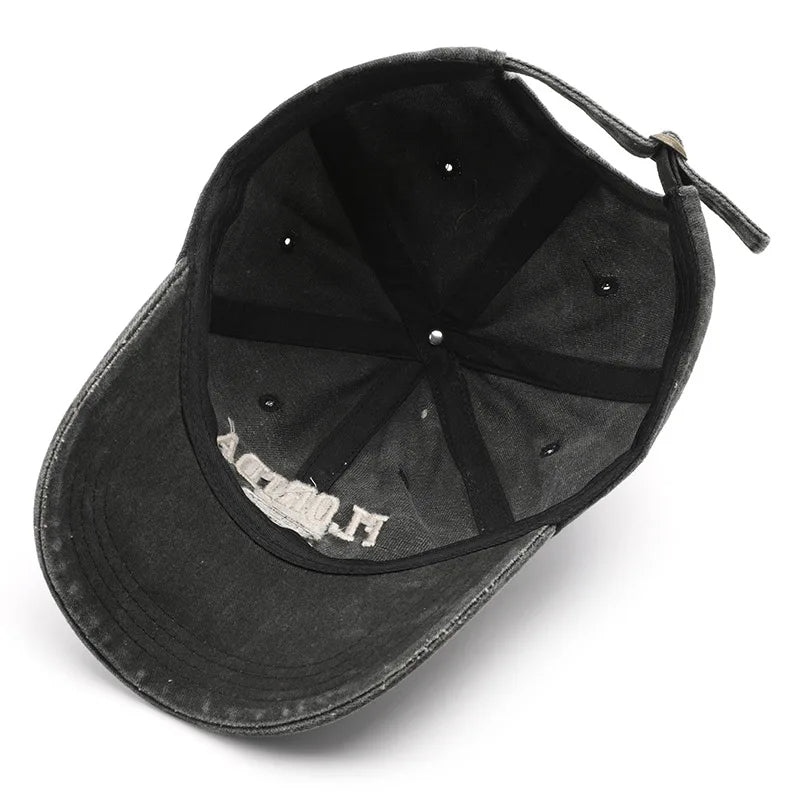 Vintage Washed Cowboy Baseball Cap