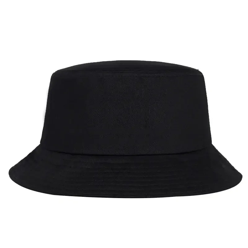 Unisex Solid Color Light Plate Personality Bucket Hats