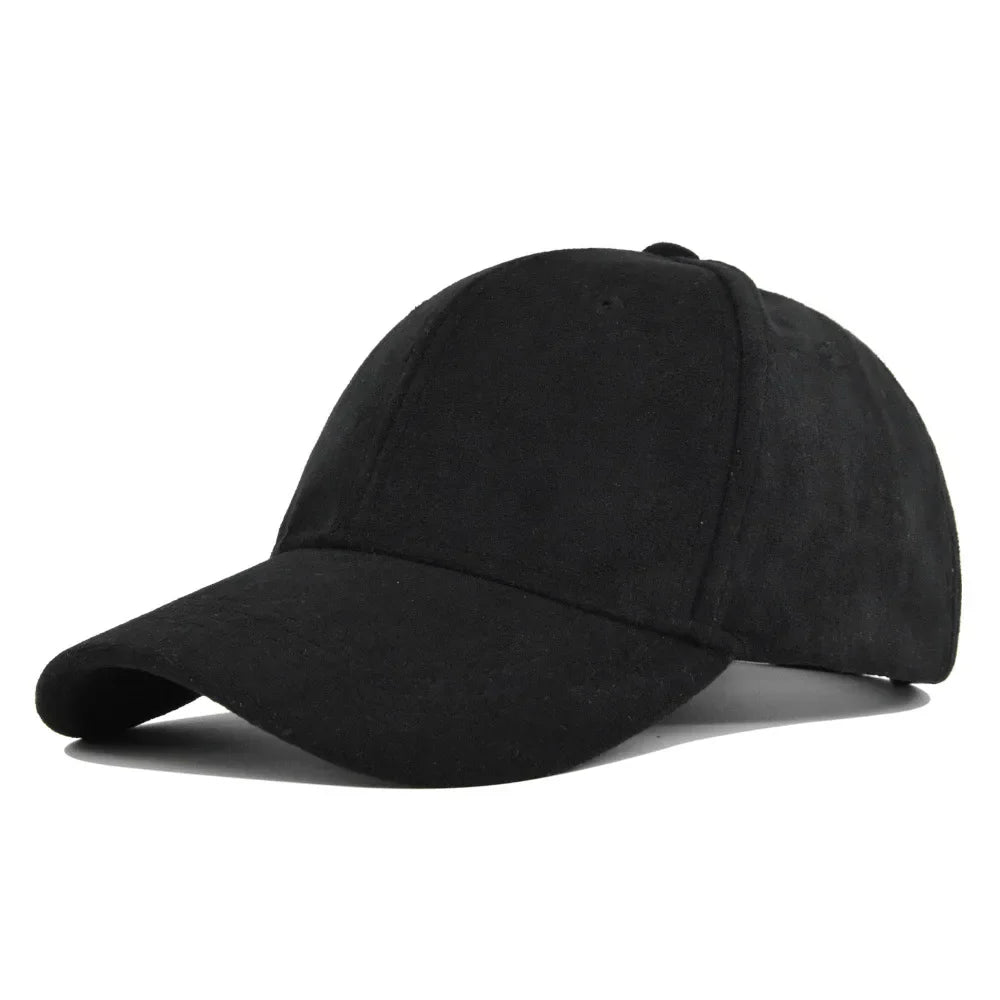 Fashion False Suede Baseball Caps