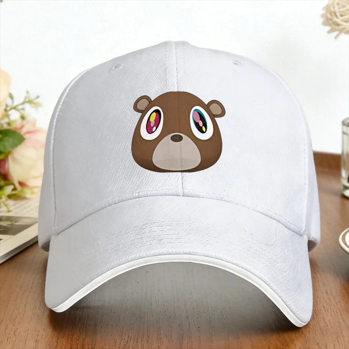 Kanye West Graduation Bear Casual Baseball Cap