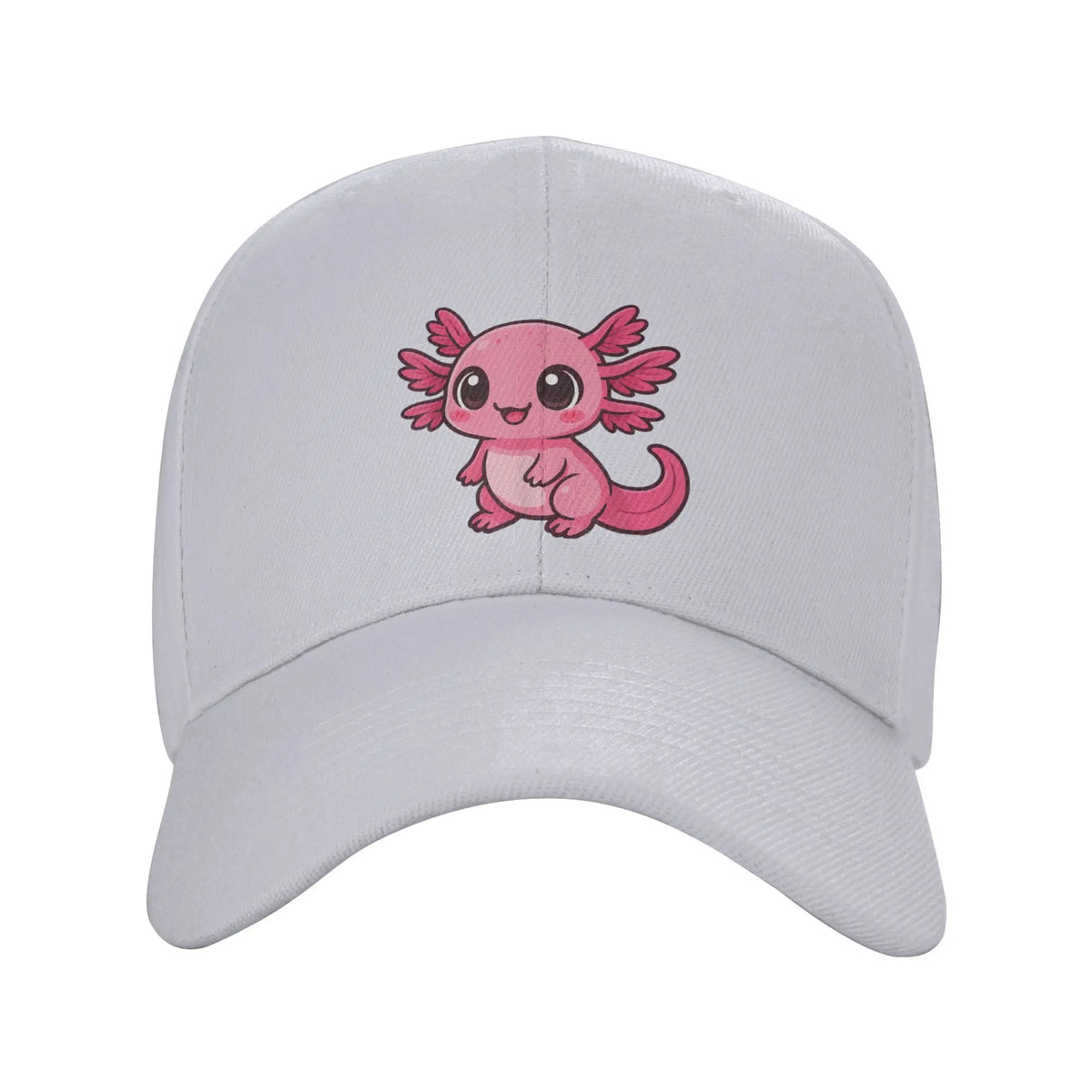 Cute Kawaii Pink Axolotl for Axolotl Lovers Casual Baseball Cap