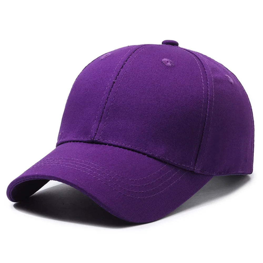 Unisex Cotton Baseball Cap Sports Cap Peaked Cap For Men Women