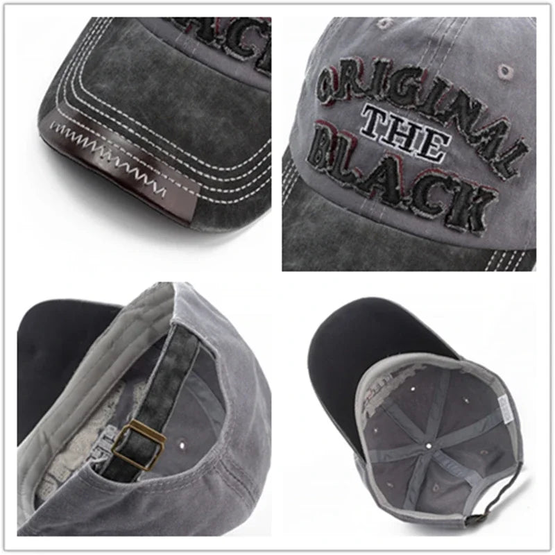 Unisex Vintage Baseball Cap Cotton Hats