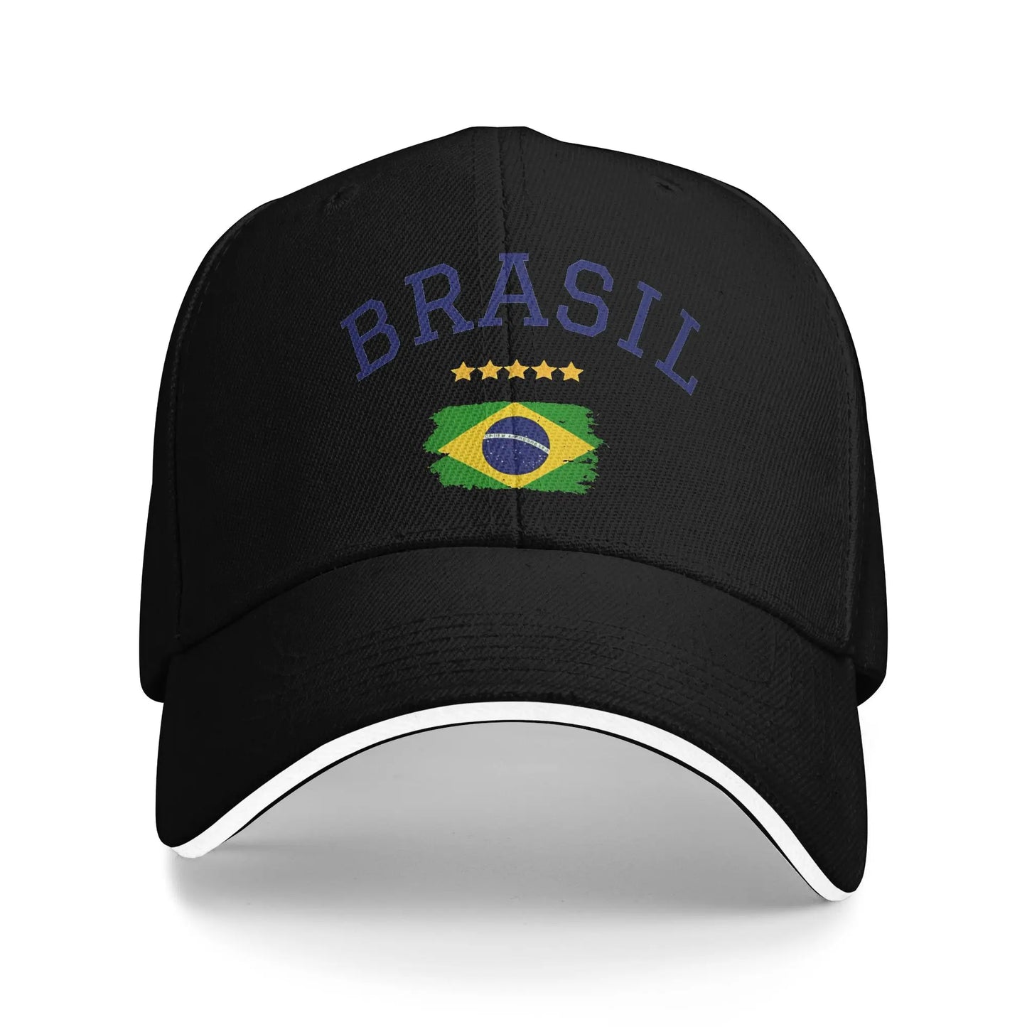 Unisex Brasil National Flag Brazil Hat Fashion Baseball Cap