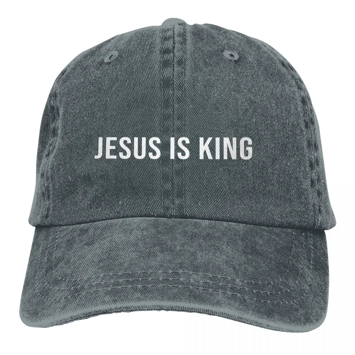 King Baseball Cap Visor Protection Snapback Jesus God Cross Caps