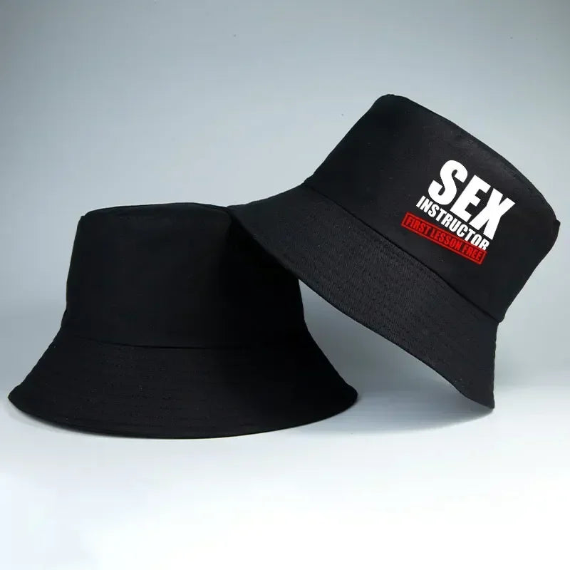 Unisex Summer Reversible Cotton Bucket Hat Man Woman