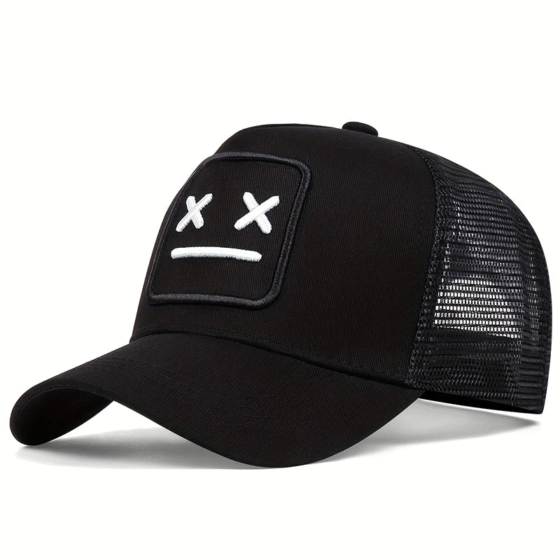 1piece Unisex XX Embroidery Baseball Net Caps Hip Hop Cap