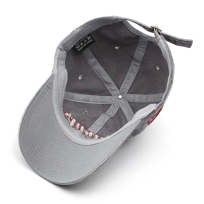 Embroidered Baseball Cap For Women Men New