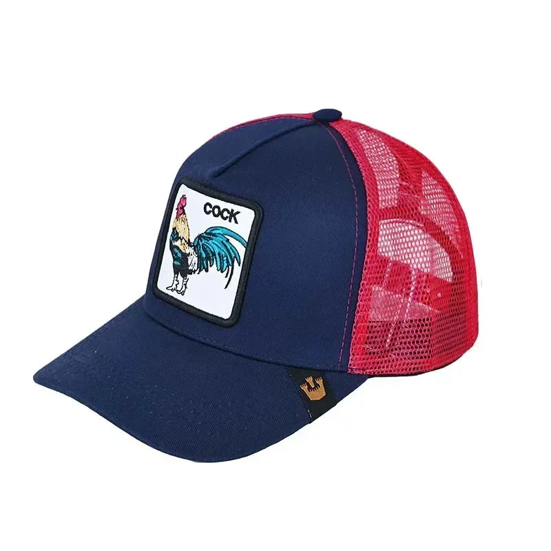 Fashion Animals Cartoon Embroidery Baseball Caps