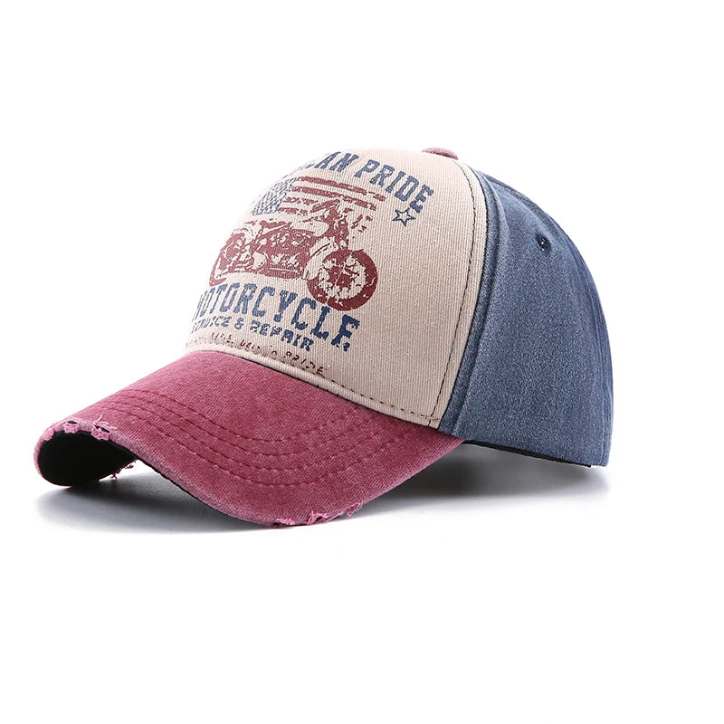 American Washed Cotton Baseball Caps Spring