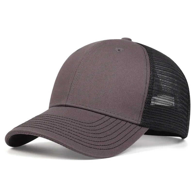 Unisex Light Plate Baseball Net Caps
