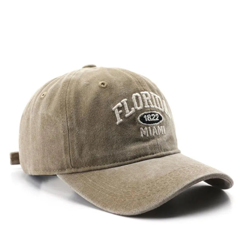 Vintage Washed Cowboy Baseball Cap
