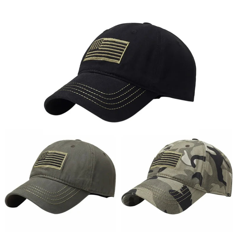 Baseball Cap Adjustable Tactical Summer Sunscreen Hat