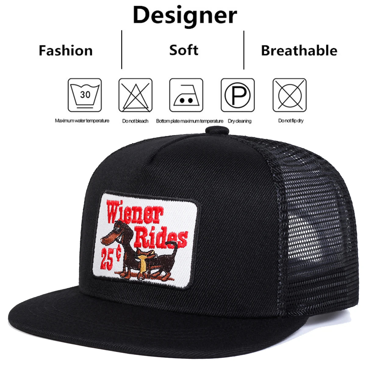 Unisex SHITTLES Embroidery Hip-hop Hats Snapback Caps