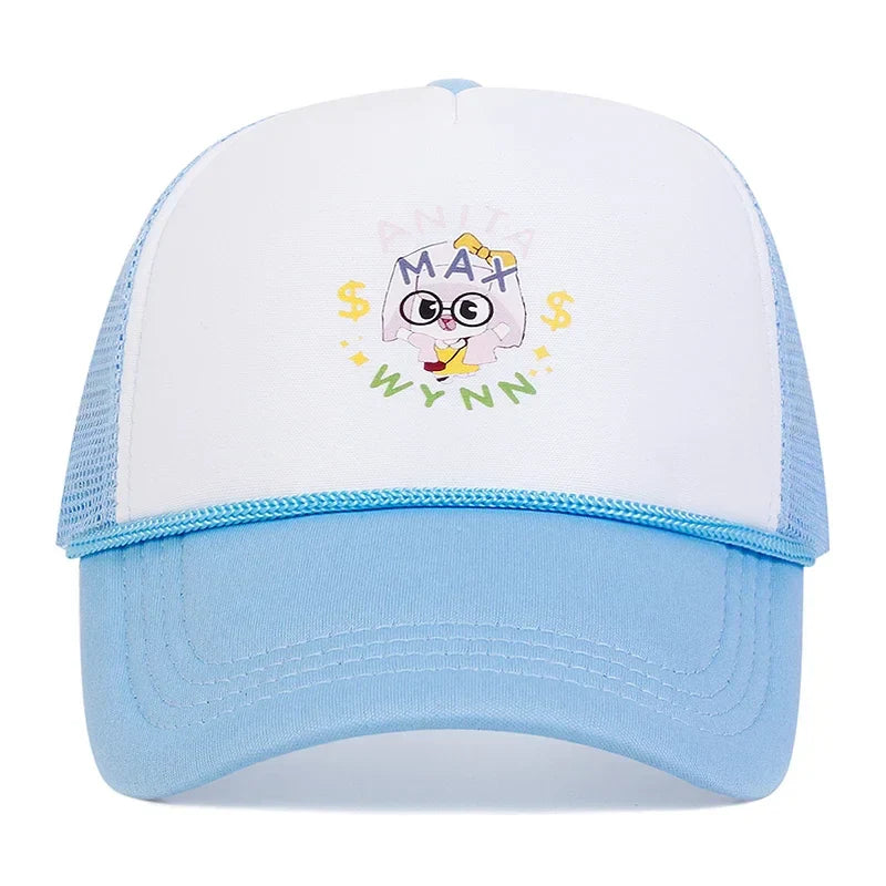 Unisex Girl Letter Printing Baseball Net Caps