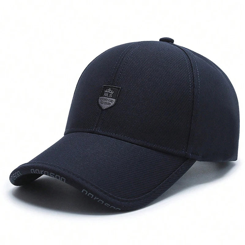Unisex NLS Letter Crown Label Baseball Caps Spring Autumn