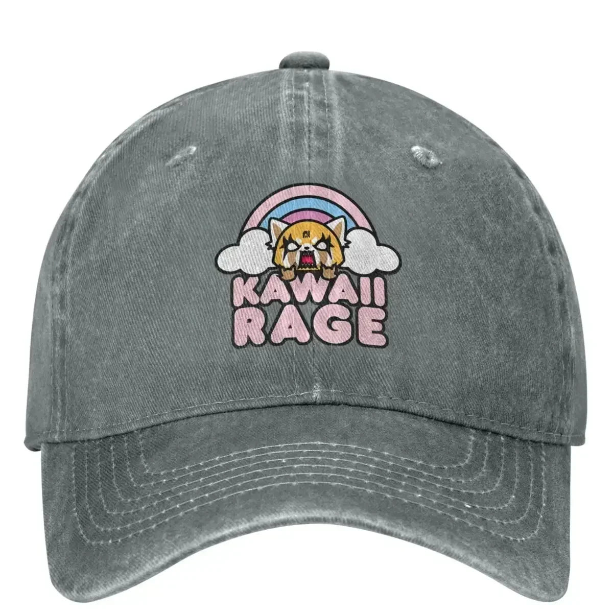 Kawaii Rage Washed Baseball Cap