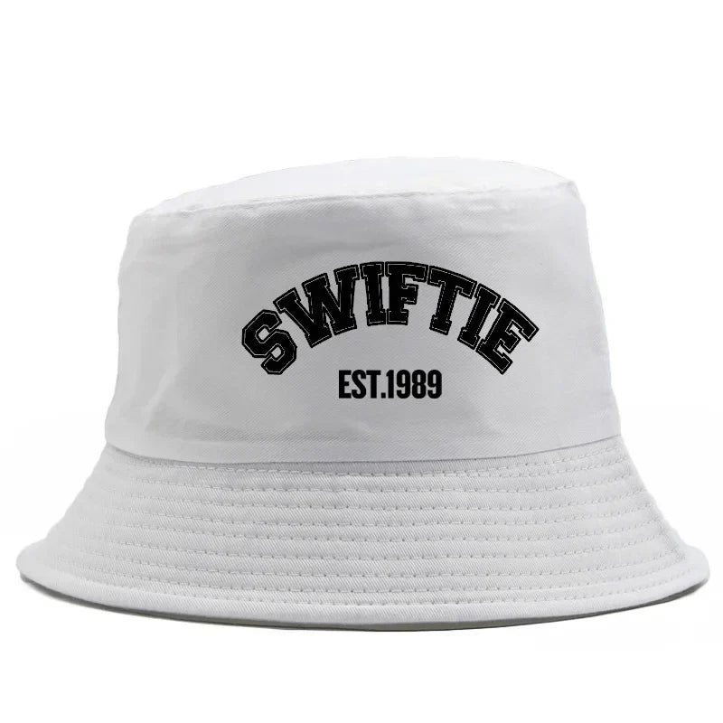 Bucket Hat Print 1989 Summer Cotton Sun Beach Hat