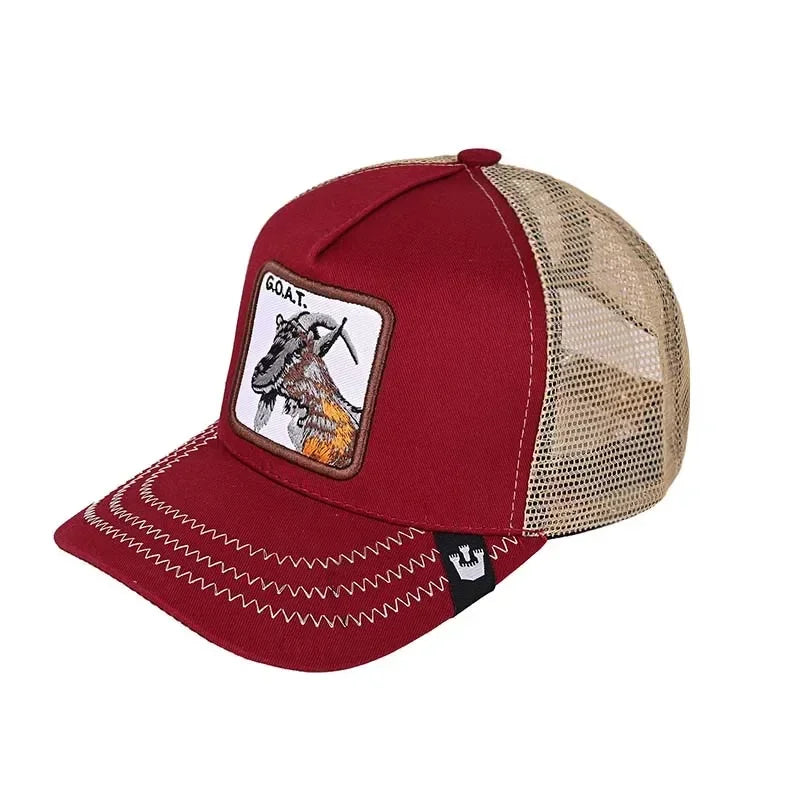 Fashion Animals Cartoon Embroidery Baseball Caps