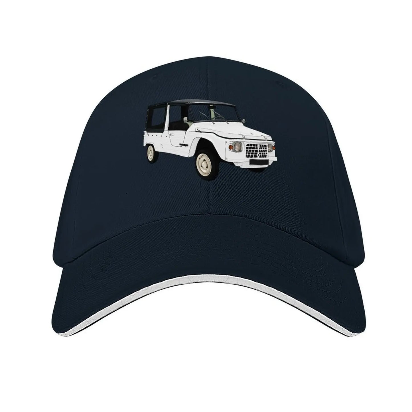 White Mehari 74 Baseball Cap