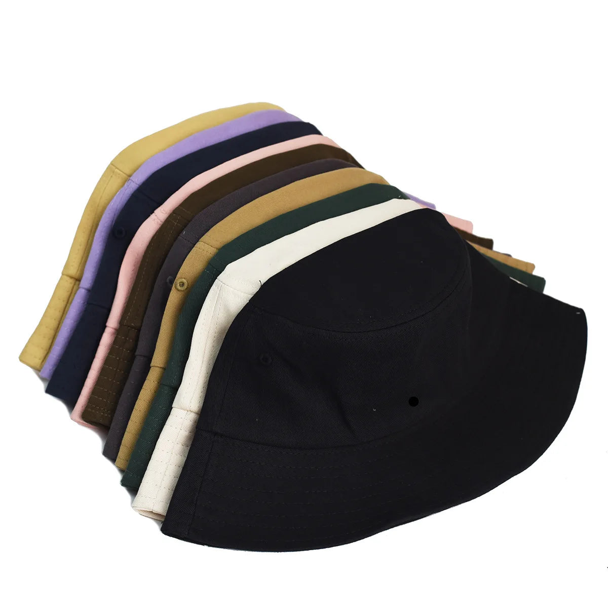 Big Head Man Large Size Sun Hat Women Blank Cap Plus Size Bucket Hats 56-58cm 60-63cm