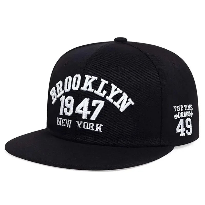 1PC 1947 Embroidery Snapback Hat High Quality Baseball Cap