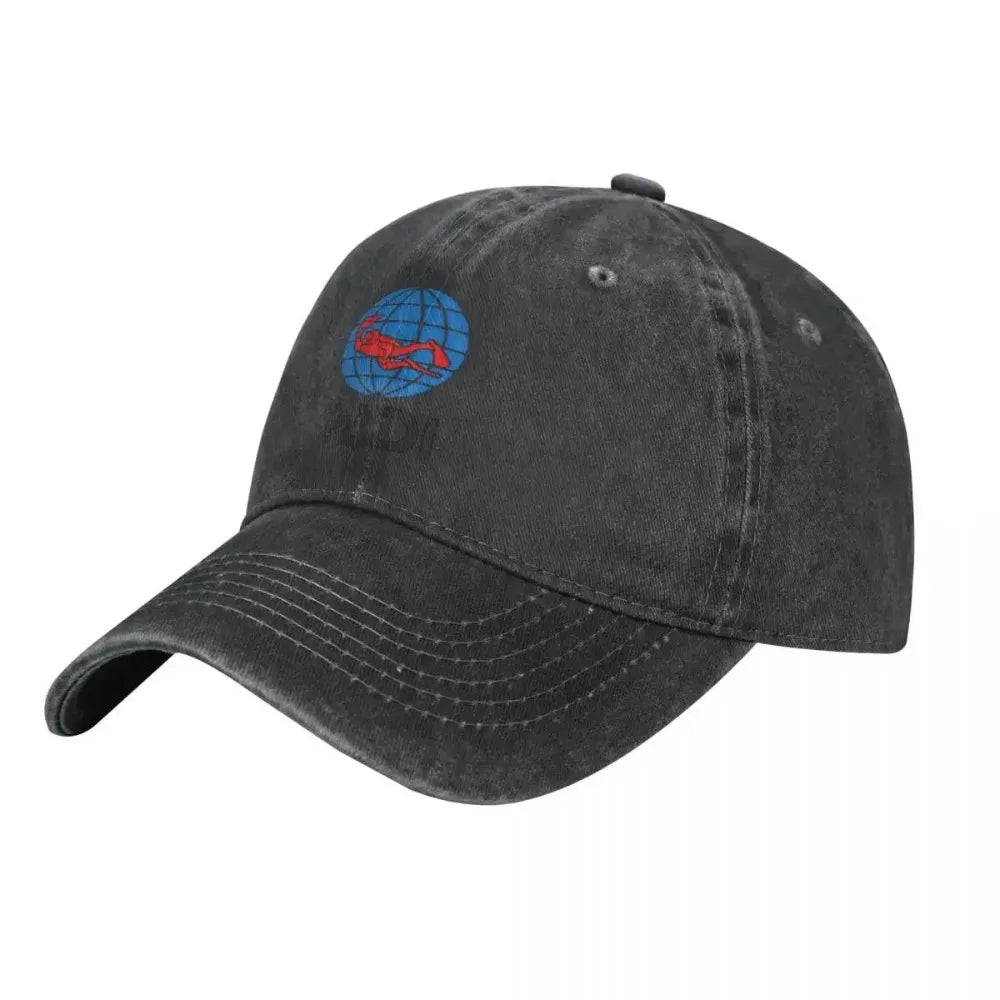 Scuba Driver Padi Washed Baseball Cap Popular Logo Vintage