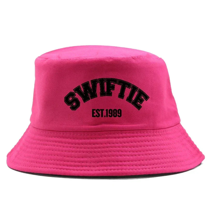 Bucket Hat Print 1989 Summer Cotton Sun Beach Hat