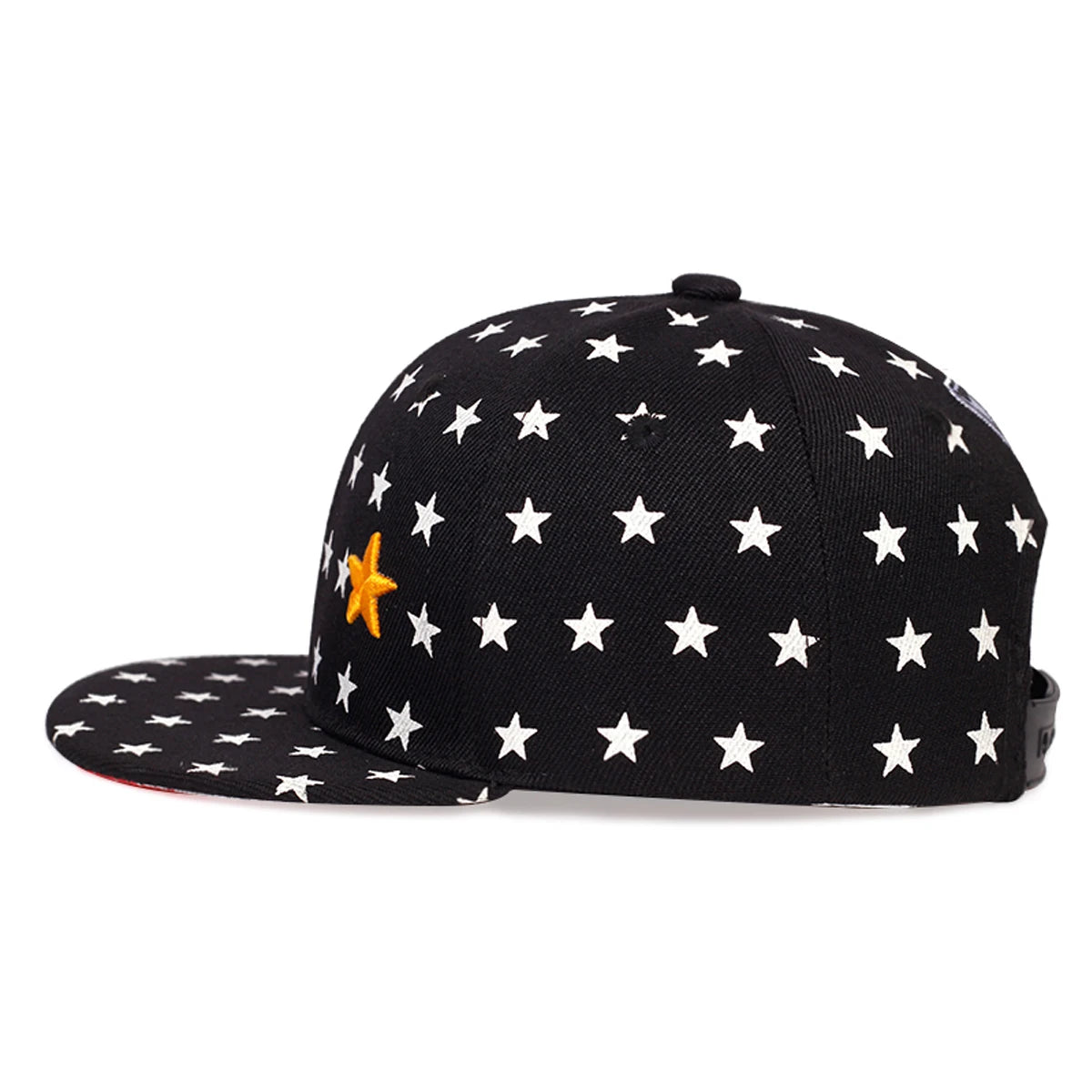 Children Five Pointed Star Embroidery Baseball Caps