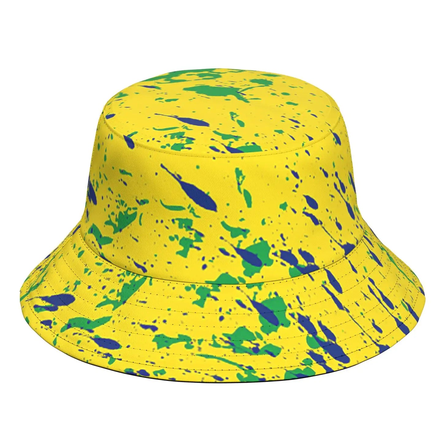 Brazil Free Custom Name Number Logo Bucket Cap