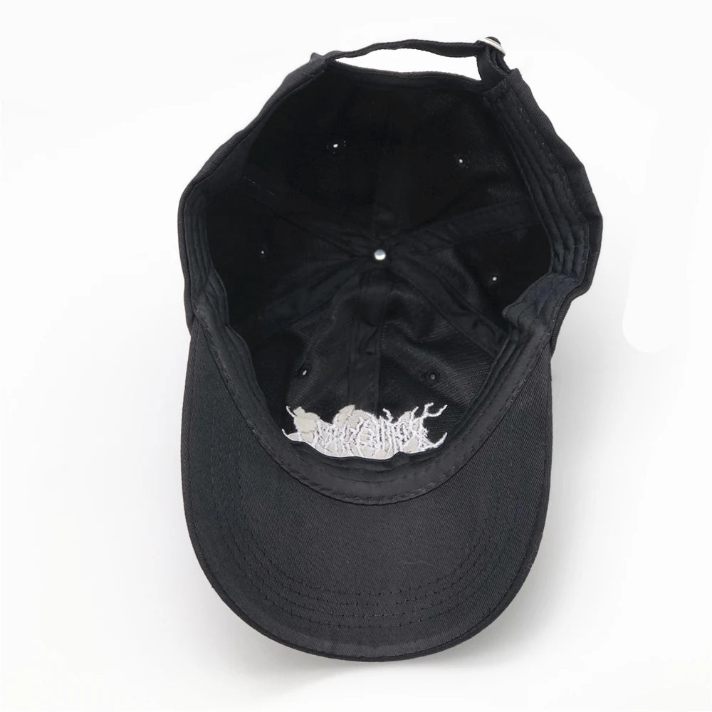 Embroidery Gothic Street Punk Frauen Baseball Cap