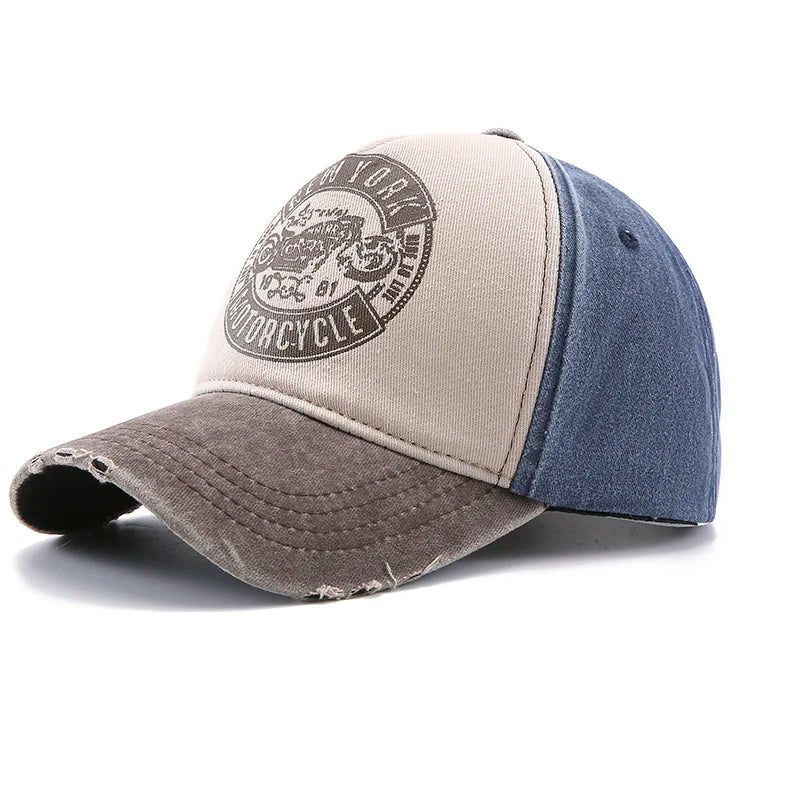 American Washed Cotton Baseball Caps Spring