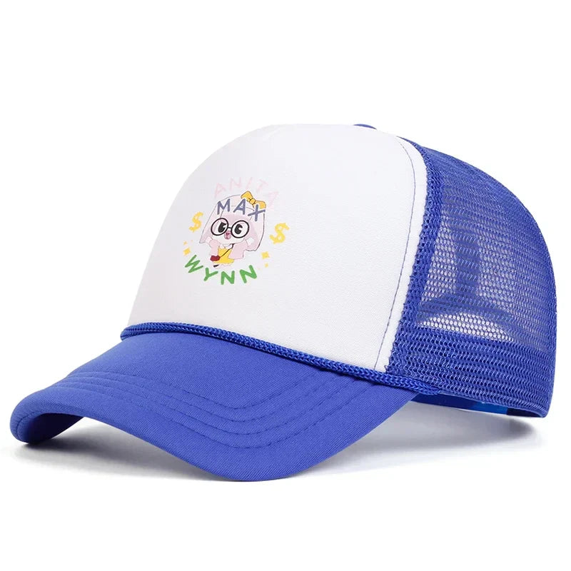 Unisex Girl Letter Printing Baseball Net Caps