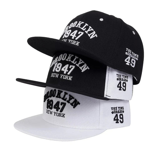 Embroidery Snapback Hat