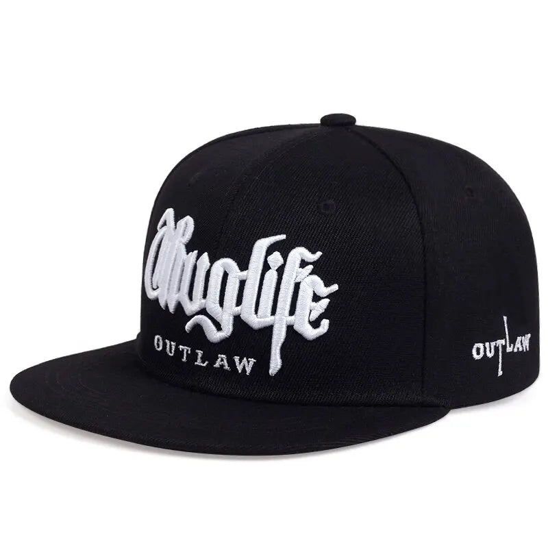 Fashion Fastball CAP Thuglife Embroidery Hip Hop Baseball Cap Snapback Cap