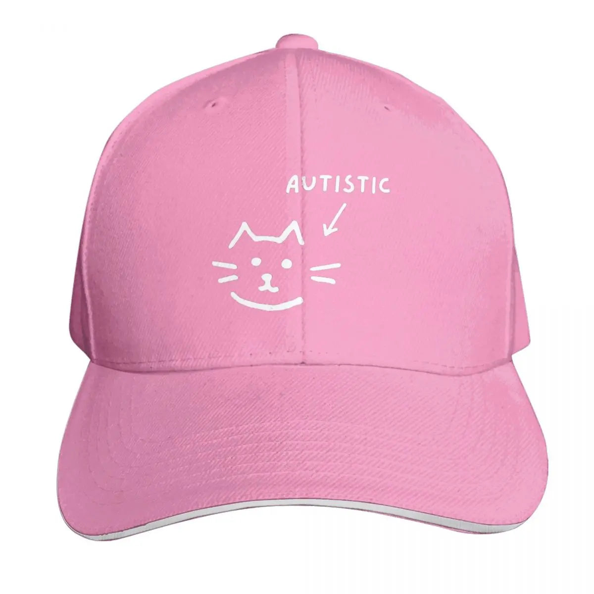 Autistic Cat Animal Cap Fashion Casual Baseball Caps