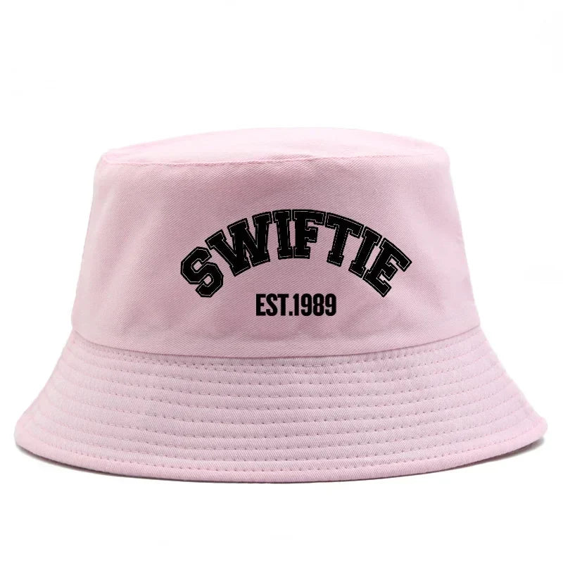 Bucket Hat Print 1989 Summer Cotton Sun Beach Hat