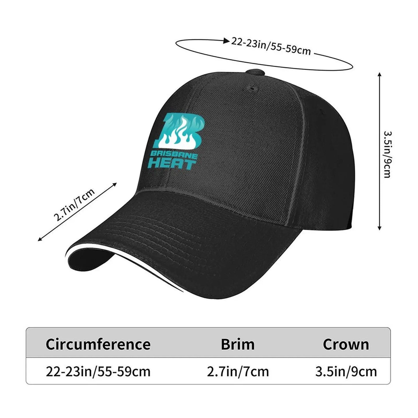 Brisbane Heat Essential Baseball Cap For Men Women's