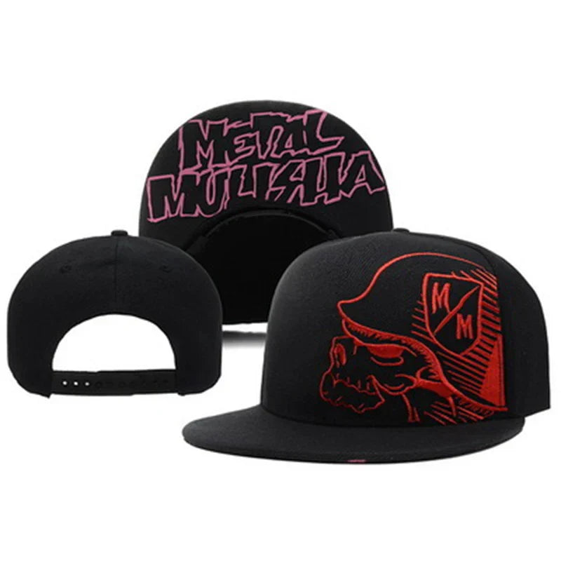 Unisex Skeleton Embroidery Baseball Cap