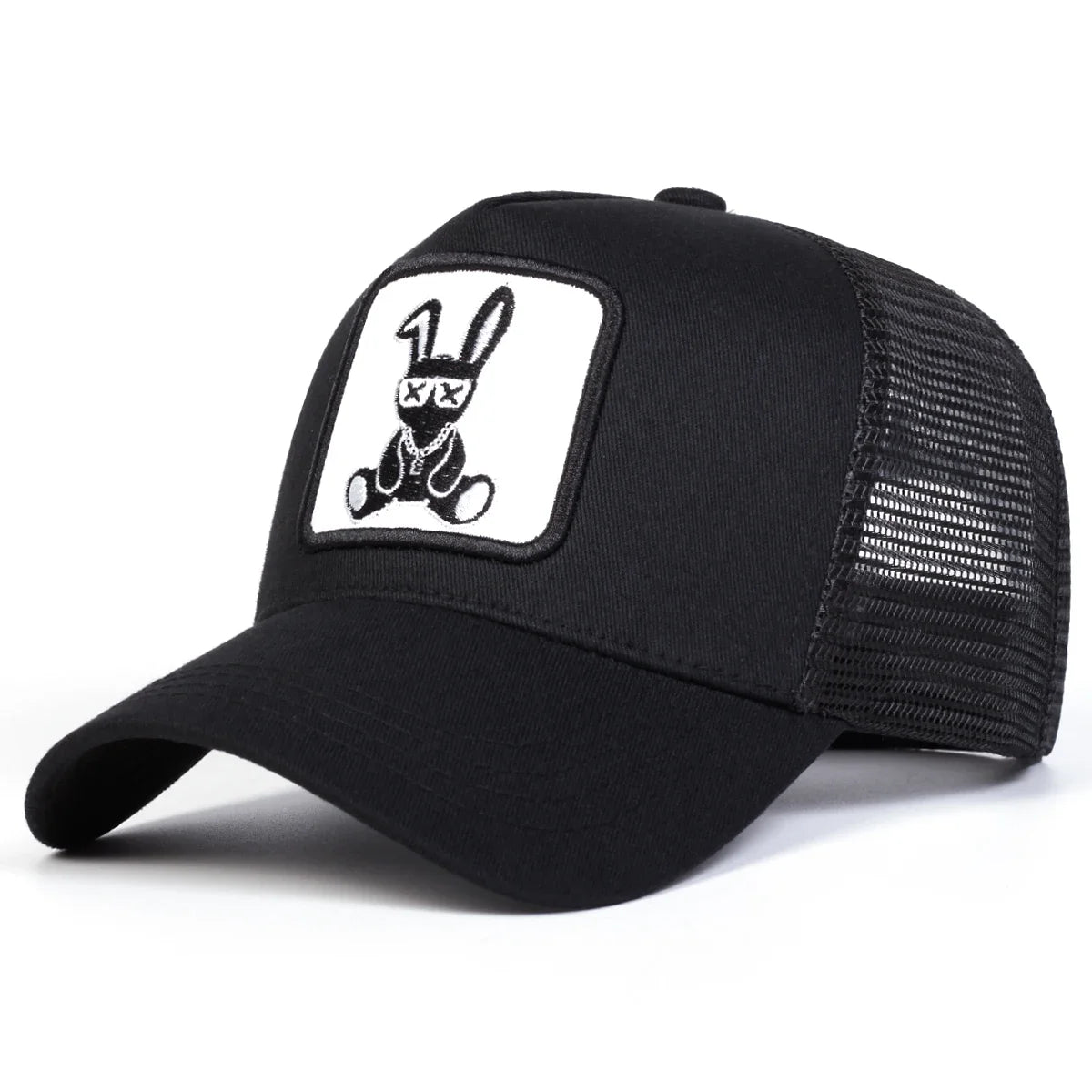 Unisex Cartoon Rabbit Embroidery Baseball Caps
