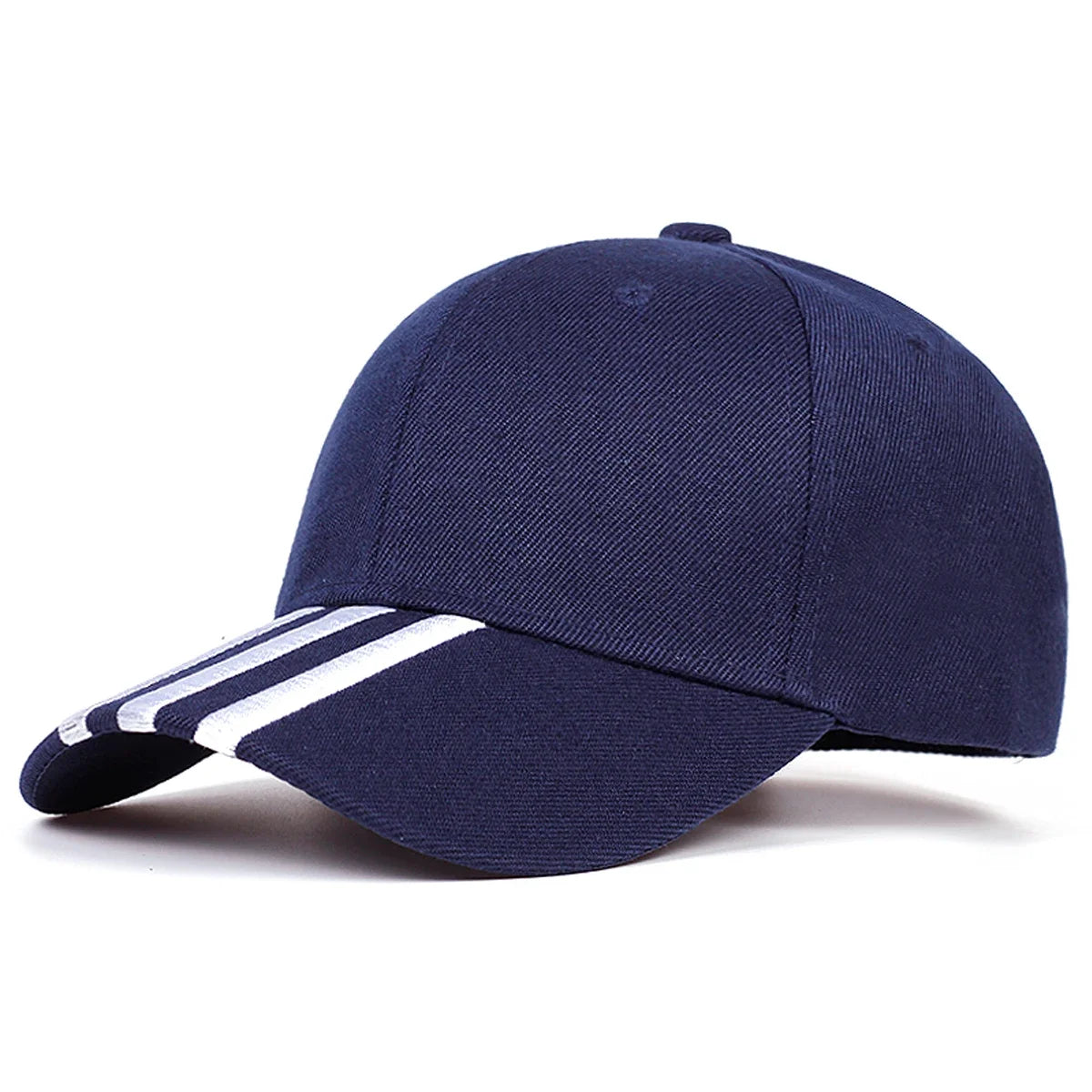 Unisex Three Horizontal Embroidery Baseball Caps Sunscreen Hat