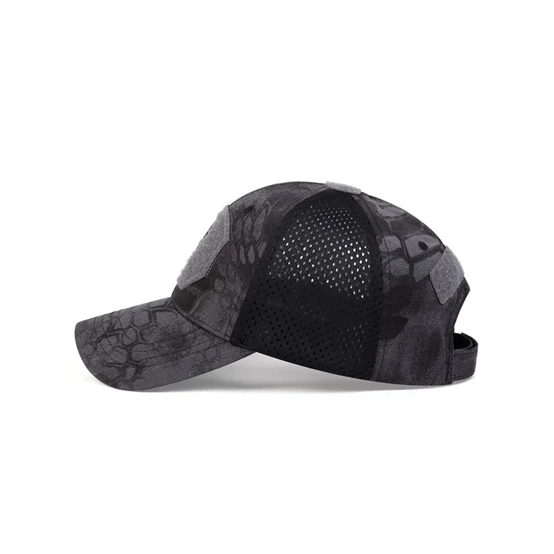 Unisex Skull Embroidery Baseball Net Caps