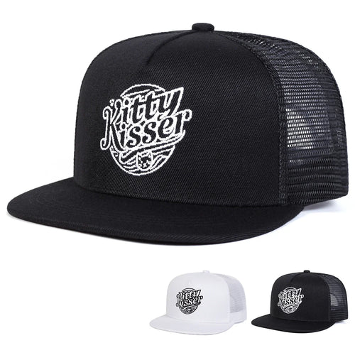 Unisex Kitty Kisser Letter Embroidery Baseball Caps Snapback Caps