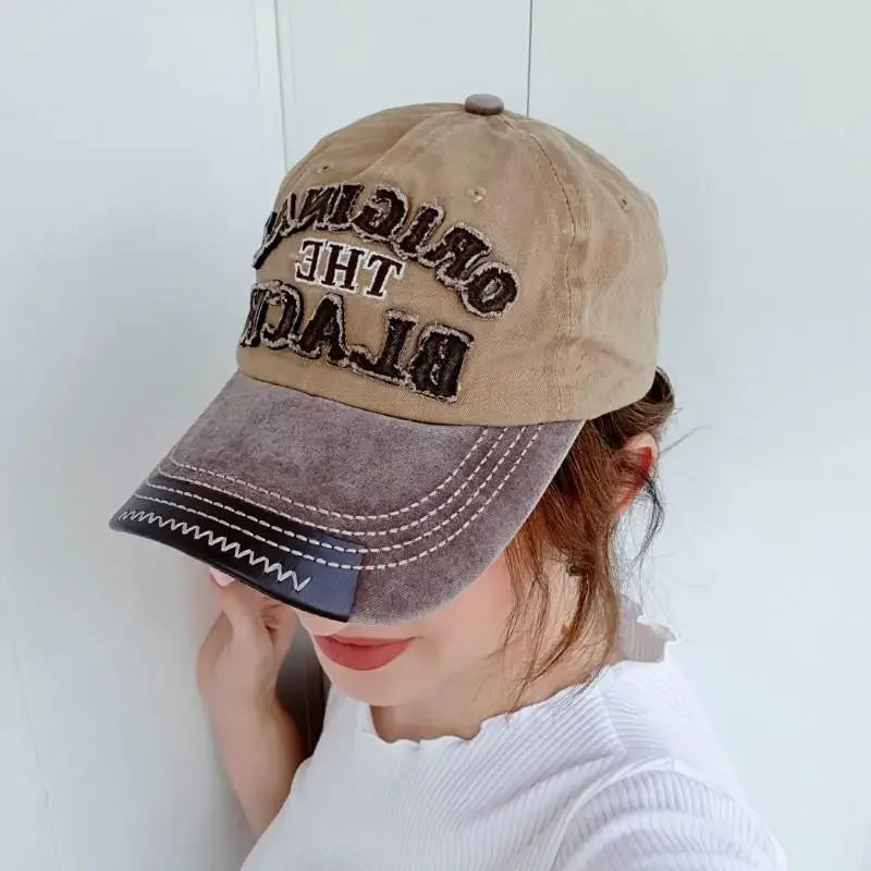 Unisex Vintage Baseball Cap Cotton Hats