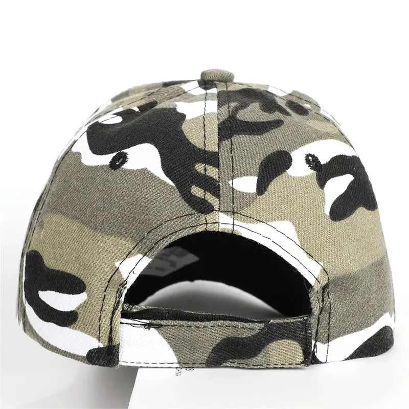 Camouflage Unisex Baseball Men And Women Camouflage Baseball Caps