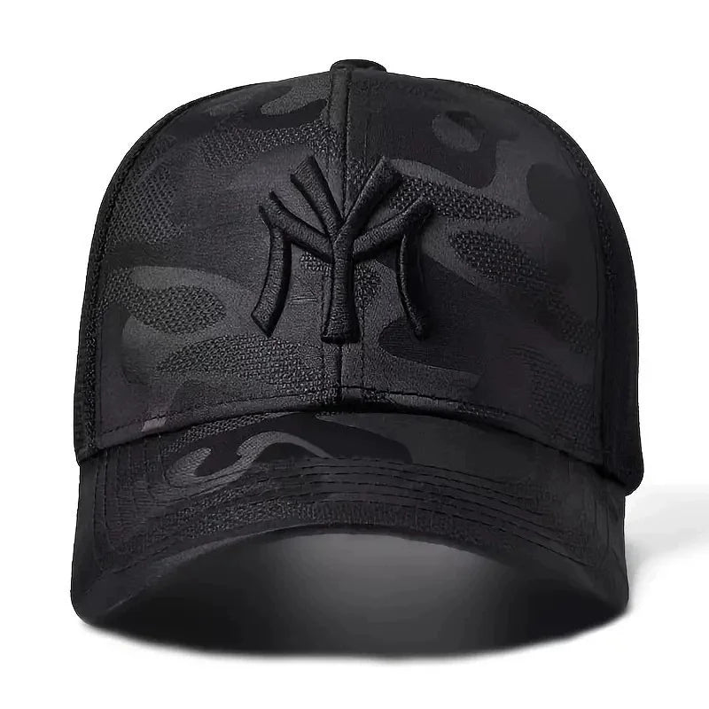 Fashion Letter Embroidery Camouflage Baseball Hats