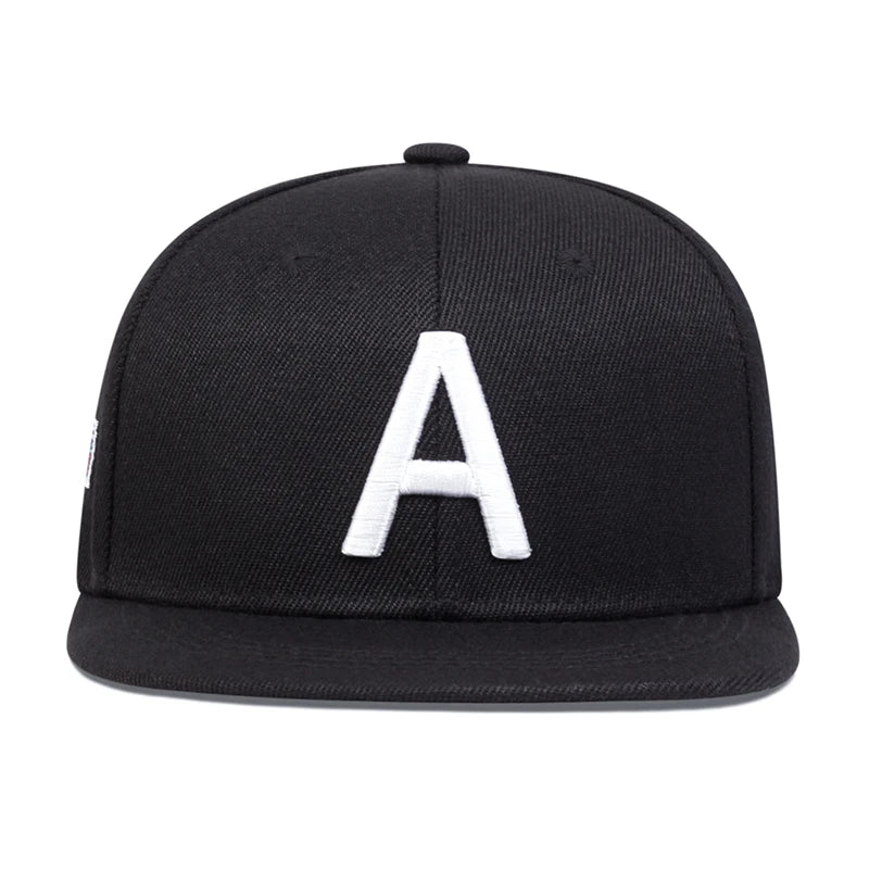Children A Letter Earth Embroidery Baseball Caps Hip hop Hats