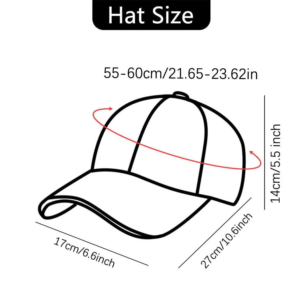 Unisex LA Letter Embroidery Baseball Caps Sunscreen Hat
