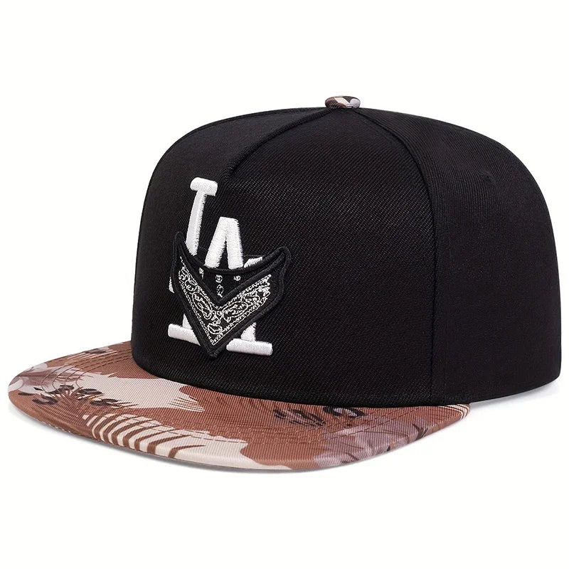 Unisex Los Angeles Embroidery Hip-hop Hats Snapback Caps